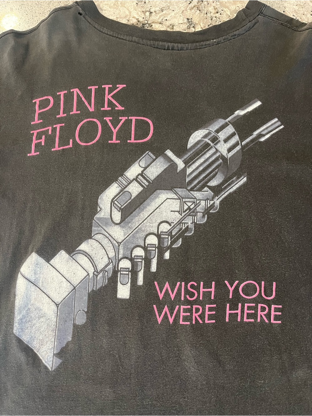 Vintage 1992 Pink Floyd Wish You Were Here Band Tee - Picture 8 of 9